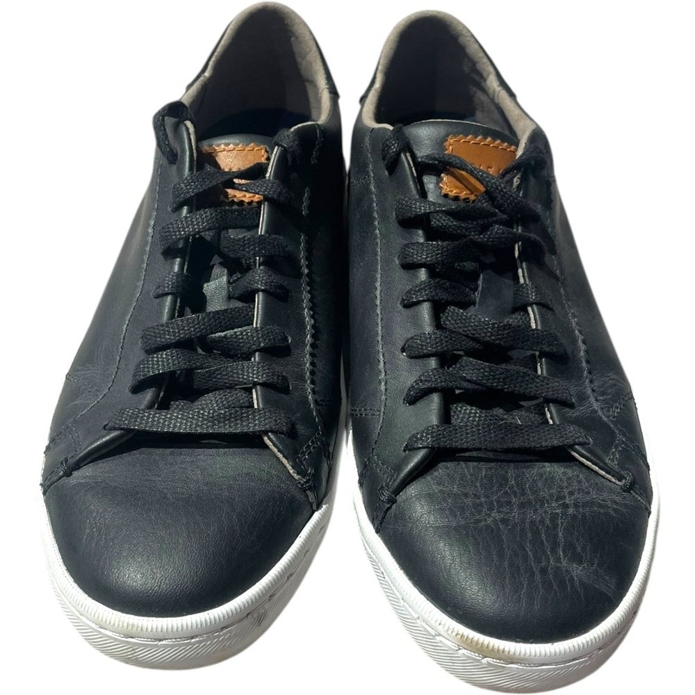 COLE HAAN BLACK LEATHER AND SUEDE SNEAKERS SIZE 7